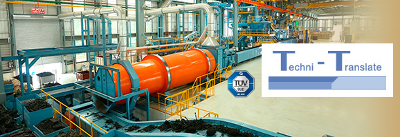 Fachübersetzungen technischer Texte für den Anlagenbau und Maschinenbau. Überzeugende Referenzen für viele Industriebranchen!
